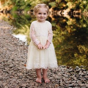 Vintage Cornelloki Lace Dress